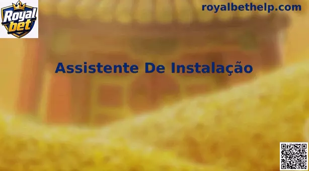 Interface ilustrativa do Assistente de Instalação passo a passo em alta definição