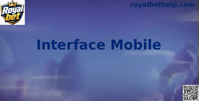 Interface Mobile Royal bet