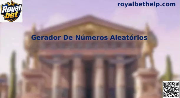 Gerador de números aleatórios