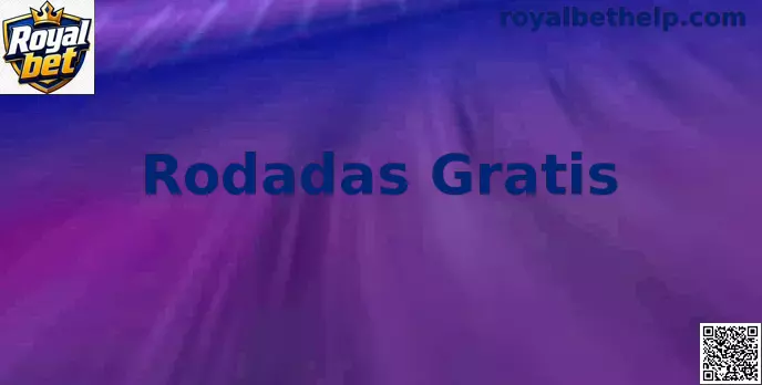 Interface ilustrativa de Rodadas Gratis na plataforma Royal bet