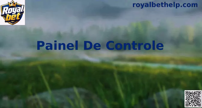 Interface Digital do Painel De Controle Royal bet
