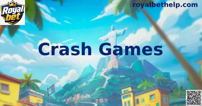 Interface ilustrativa de Crash Games online com multiplicadores crescentes