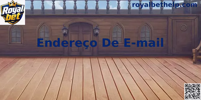 Interface de gerenciamento de endereço de e-mail seguro para plataforma Royal Bet