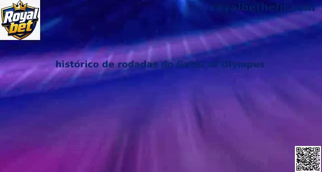 Histórico de rodadas Gates of Olympus