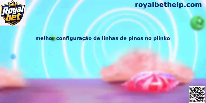 Configuração de linhas de pinos no Plinko