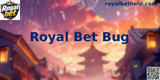 Interface ilustrativa de análise técnica de sistemas operacionais e resolução do Royal Bet Bug