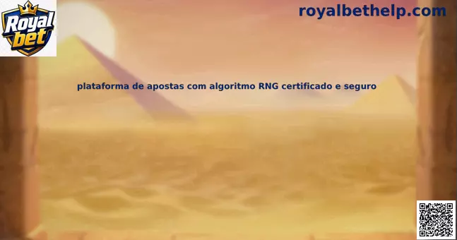 Plataforma RNG certificada e segura