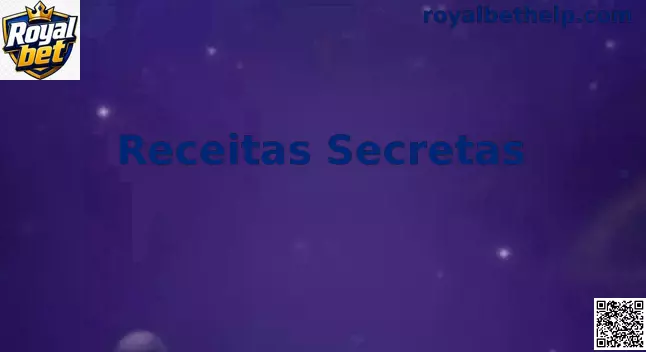 Interface explicativa sobre as Receitas Secretas no Royal bet