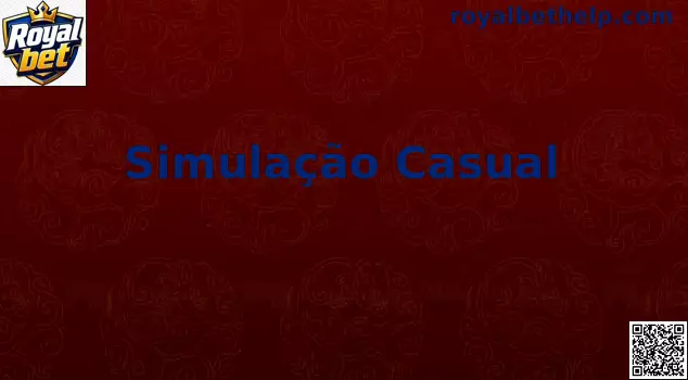 Interface representativa de uma Simulação Casual focada em jogabilidade leve e segura
